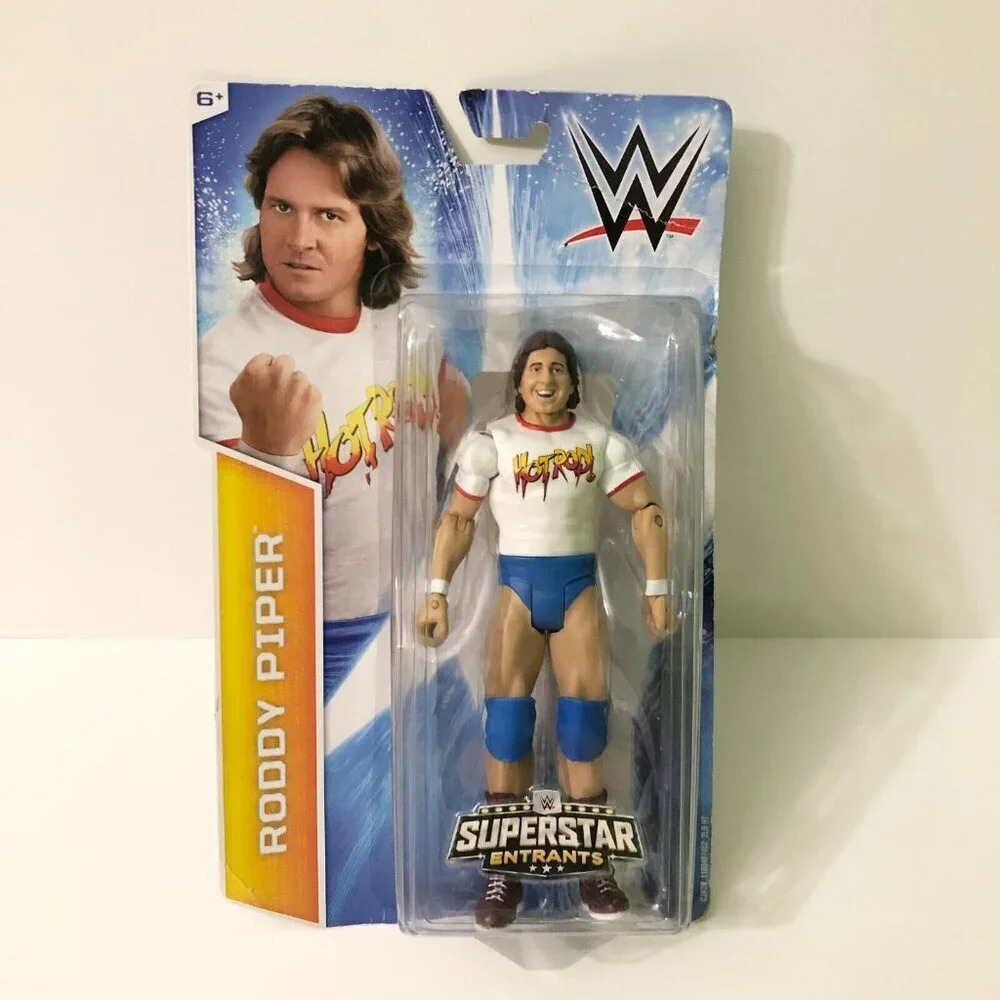 2014 WWE Roddy Piper Superstar  Entrances Entrants Mattel Figure Damaged Box